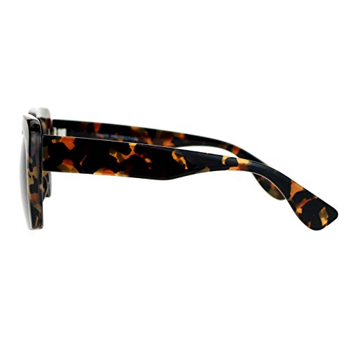 PASTL Fashion Sunglasses Shaved Carved Bottom Square Frame Unisex Eyewear4
