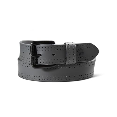 ARIAT Men's Heavy Duty Double Perforated Silicone Work Belt