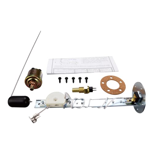 Motor Meter Racing W Pro Electrical 5 Gauge Set With Instrument Panel - 85Mm 3-3/8" Tachometer 52Mm 2-1/16" Volt, Fuel Level, Water Temperature & Oil Pressure Black Dial White Led - For Boat & Yacht #TOP5