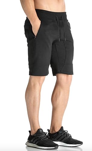 Image of Peppyzone Men's Cotton Shorts for Men | Stylish & Comfortable Shorts Pant for Men with Elastic Waistband | Gym, Running, Sports & Workout Wear | Casual Mens Short for Summer