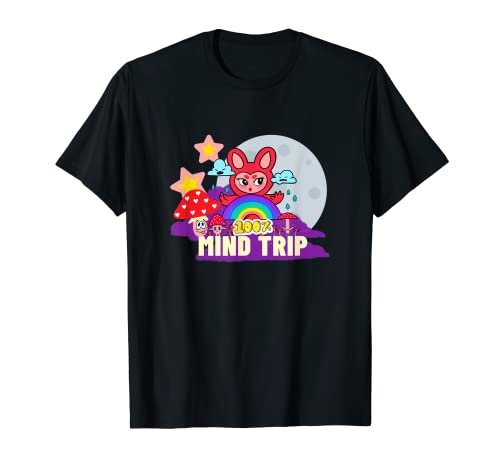 100% Mind Trip Kawaii Anime Regalo Camiseta