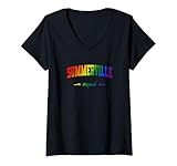 Photo Gallery donna summerville design college south carolina lgbtqai+ maglietta con collo a v Photo Gallery donna summerville design college south carolina lgbtqai+ maglietta con collo a v