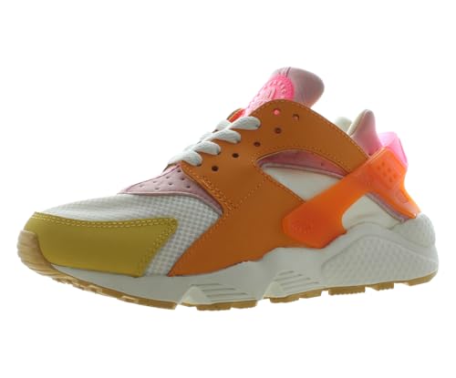 NIKE Femmes Huarache Running Trainers DX2674 Sneakers Chaussures (UK 2.5 US 5 EU 35.5, Summit White Hyper Pink 100)