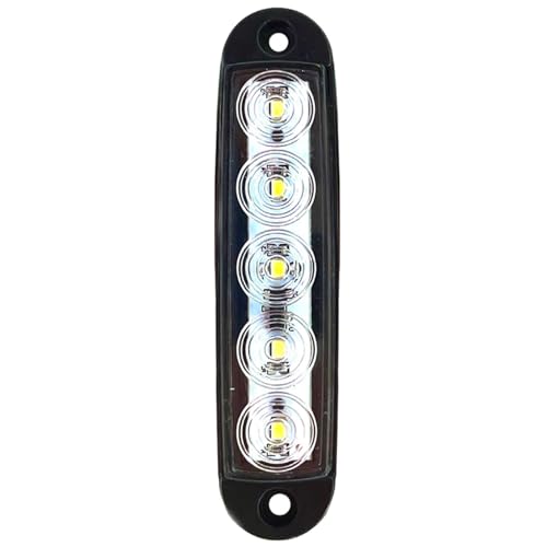 Feu de position latéral de remorque – Feux de position LED haute visibilité, feux de position latér lumineux | Feux de gabarit résistants intempéries, lumières LED durables pour remorque, camio