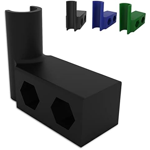 Grow Tent Fan Mount -22mm Pole Mount for Clip-On Fans | 3D Printed Clamp | Pack of 1- Secure and Tight Pole Clamp for Oscillating Fan | Grow Tent Accessories for Pole, Fly Strips, Lights, PVC Pipes Cover