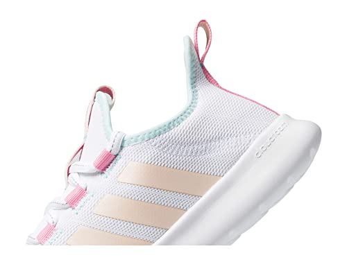 adidas Womens Cloudfoam Pure 2 Lace Up Sneakers Shoes Casual - White - Size 9 M