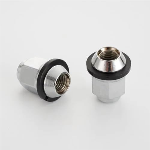 Pernos tornillos compatibles con KIV M12x1.5 de 35 mm y tuercas rueda coche hexagonal 5