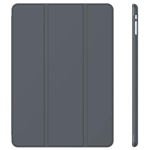 JETech Funda para iPad mini 1 2 3, Carcasa con Soporte Función, Auto-Sueño/Estela, Gris Oscuro