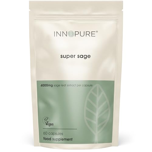 INNOPURE Sage Leaf Supplement 400mg, 60 Capsules