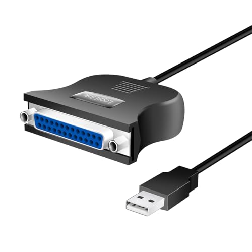 LogiLink USB 2.0 Parallel D-SUB Adapter schwarz