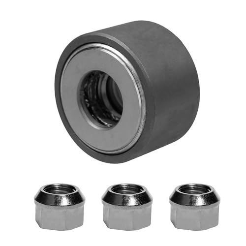 E-VelionX Wheel Stud Installer Tool Tire Stud Tool M12x1.25 M12x1.5 M14x1.5 Iron with 3/4 Hex Wheel Lug Nuts Silver Tone 1 Set