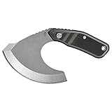 Gerber Survival-Messer mit Holster, Downwind Ulu, Klingenlänge: 8,7 cm, G10/7Cr17MoV, Schwarz, 30-001823