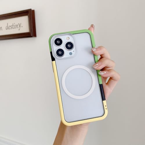 iPhone 14 Pro P[X MagSafeΉ @\360x]X^h cΉ ϏՌ IV }OZ[tΉ phone i14 Pro pP[X X^h@\ }Olbg Ot ACtHi14 Pro p Jo[ ԍڃz