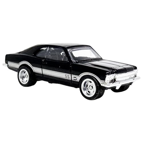 Miniatura Opala Ss 1978 1:64 Pneu Emborrachado - Preto