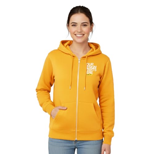 Image of Printodelivery Personalized Men & Women Plus Size 300GSM Rich Cotton Hoody Sweatshirt with Photo Print, Text, Logo. Customized 100% Cotton Hoodie Winter Wear, Print Your Photo /Image /Text On Hoody