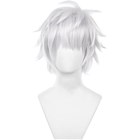 Anime Jujutsu Kaisen Gojo Satoru Cosplay Wig for Gojo Satoru Character