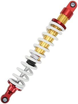 Motorcycle Air Shock Absorbers, 430mm Adjustable Universal Motorcycle Rear Air Shock Absorbers for PIT QUAD DIRT BIKE Trail Bike Dirt Bike Kart Motorcycle