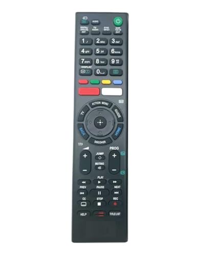 Image of ZEIVA Compatible with Sony Bravia Smart Tv Remote A-Without Voice -Hot Keys Netfix and Go0Gle Play, Use for LCD LED OLED QLED UHD 4K (RM - 1351)