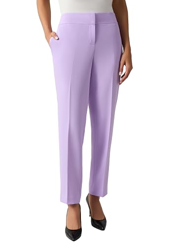 Kasper Women's Flat Front Slim Pant