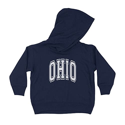 Arch Ohio Kids Hoodie Sweatshirt Toddler 5T Navy
