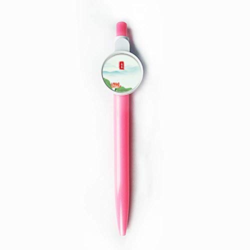 Stylo à bille rétractable bleu sur le thème Twenty Four Solar Term par DIYthinker