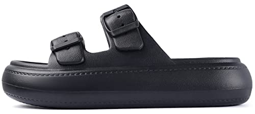 Image of KVbabby Cloud Sandals for Kids Slippers Girls Boys Slides Shower Slippers Ultra Cushion Quick Drying Anti-Slip