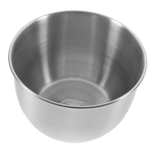 QUMIIRITY ステンレス製深型ミキシングボウル 大容量 食品グレード耐久性 高さ 調理用サラダや卵泡立て対応 家用多目的 ボウル