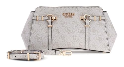 Sac bandoulière GUESS Leona écru, l'accessoire idéal pour vos sorties urbaines
