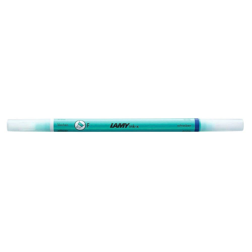 LAMY Zestaw 5 gumek plastikowych z końcówką do wycierania i korektorem – do wycierania atramentu niebieskiego