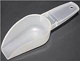 Tupperware Small Canister Scoop with Handle Classic Sheer White