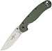 Ontario Rat 1 Linerlock OD Green
