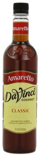 DaVinci Gourmet Classic Syrup, Amaretto, 25.4 Ounce (Pack of 3)