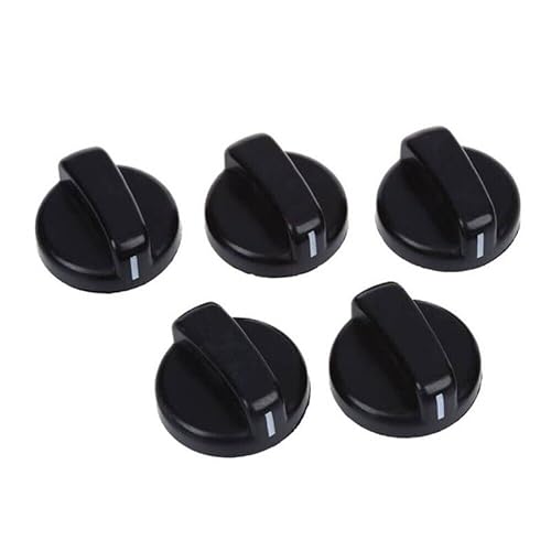 FACULX Lot de 5 boutons de rechange universels pour cuisinière à gaz, 8 mm, durables
