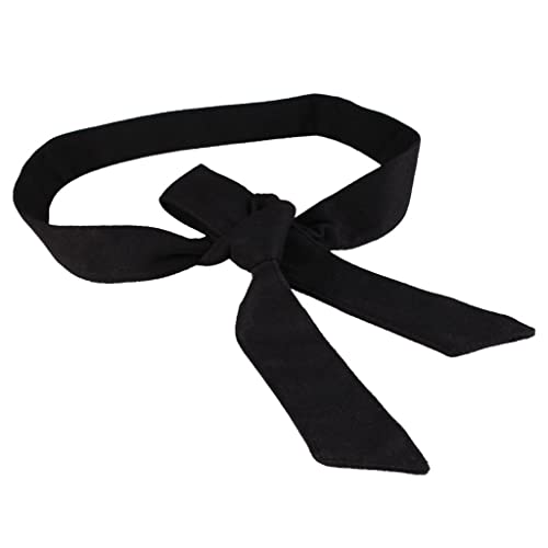 F Fityle Ceinture Enveloppante En Laine pour Femmes, Ceinture pour Manteau 172 Cm, Noir, comme décrit Cover