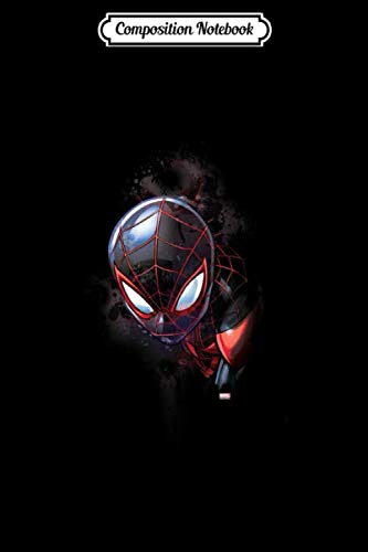 Composition Notebook: Kid Arachnid Ink Splatter Alloverprint Spider Man Superhero Verse Journal Notebook Blank Lined Ruled 6x9 100 Pages