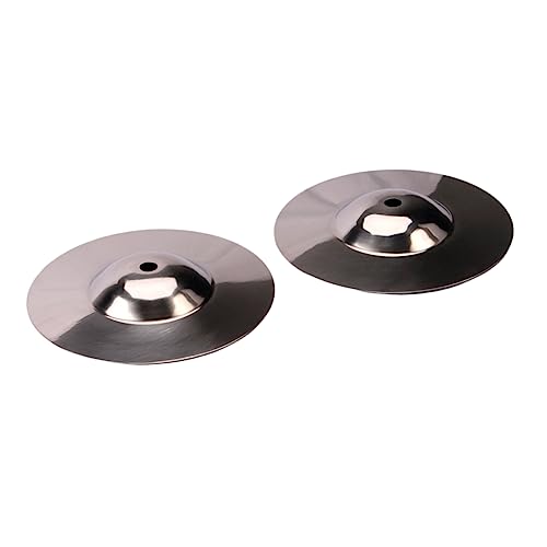 Sosoport 2wd01 Silver Crash Cymbals Metal Cymbal Drum Symbols Crash for Percussion Instruments