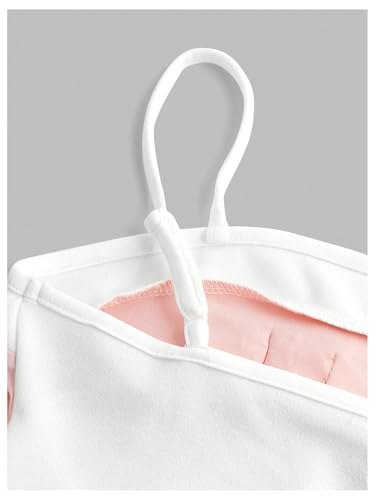 Floerns Girl's Colorblock Bow Sleeveless Camisole Kids Spaghetti Strap Cami Top4