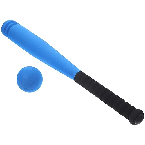 HANABASS Super Safe Baseball Bat Set for Age Blue Bat with Ball for Indoor Outdoor Practice Lightweight Easy to Grip