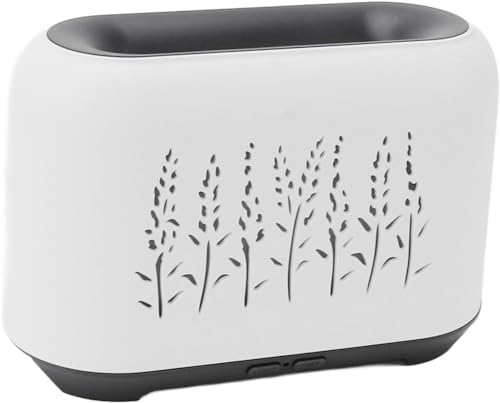 Diffuseur d'huile essentielle USB à effet flamme et lumière colorée - 7