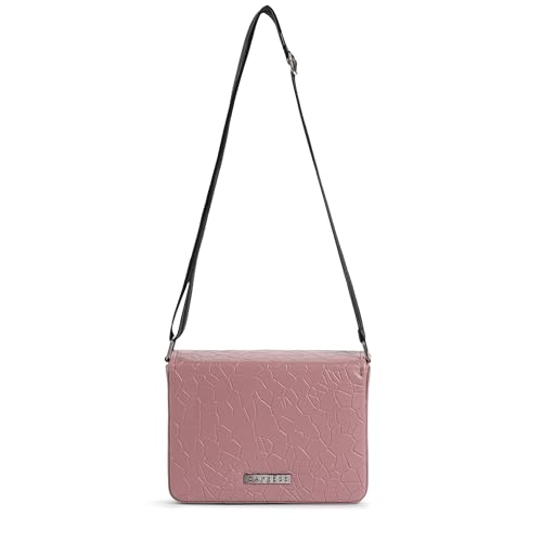 Image of Caprese Paulina Medium Sling Bag for Women with Adjustable Strap for Comfortable Wear | Flap with Magnetic Button Closure | Versatile Handbag for Everyday Use, Travel, & Special Occasions
