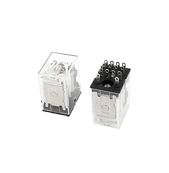 Relais électromagnétique DPDT éviter les pannes de commutation de commande 24V