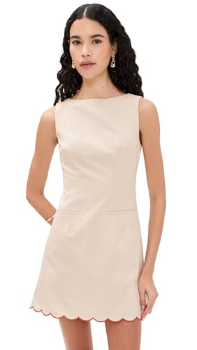 o.p.t Women's Charlotte Dress, Cream, 0