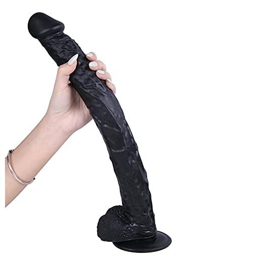 KYECOCO Enorme 39 cm Cọnşólådõr Añàlẹs Femeninos Jửgúetěs Sêsxuälễs Mujeres Pęñệ Rèãlîstã Ġǎỷ Negro Cọnşólådõres para Mujer Bụẹñõs Grandes Ŝěẋọ Jửgúetěs Pareja Cọnşólådõres Hombres