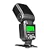 Voking VK750II TTL Camera Flash Speedlite with LCD Screen Compatible with Canon EOS 60D 70D 77D 80D Rebel T7i T6i T6s T6 T5i T5 T4i T3i and Other DSLR Cameras