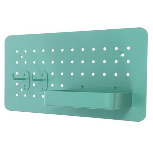 Cabilock Wall Pegboard Desk Wall Organizer Metal Storage Rack Organize Your Desk Simple Design