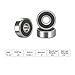 FOCMKEAS R2-2RS 10 PCS Miniature Deep Groove Ball Bearing ID 1/8