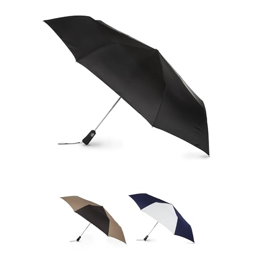 totes Automatic Open Close Large Canopy Golf Umbrella