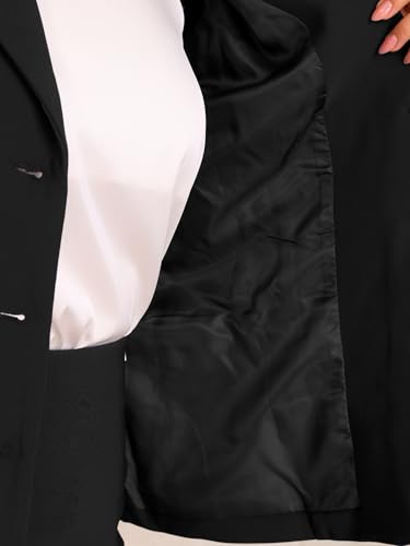 Image of Allegra K Women 2 Piece Skirt Set Suit Business Blazer and Pencil Skirt Office Work Interview Church Outfits