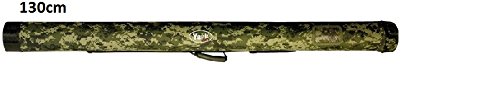 York cañas de transporte Tubo Tubo caña funda HardCase Futteral 130 – 145 – 160 cm, Digital-Camou