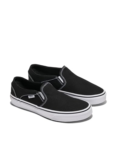 Image of Vans Women's Asher Slip-On Shoe - Comfortable Sneakers for Walking, Fashion & Everyday Wear